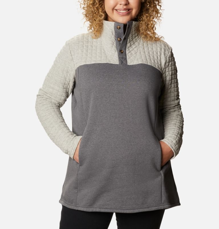 Columbia Sunday Summit II Tunic Gensere Dame Grå | Plus Size 63782L